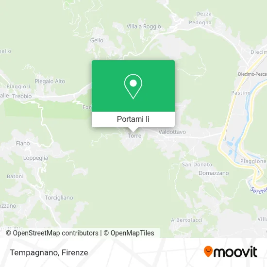 Mappa Tempagnano
