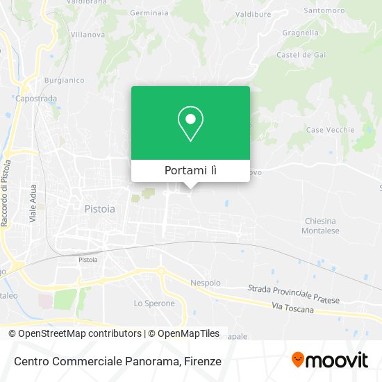 Mappa Centro Commerciale Panorama