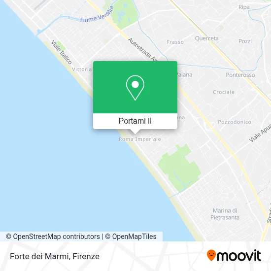 Mappa Forte dei Marmi
