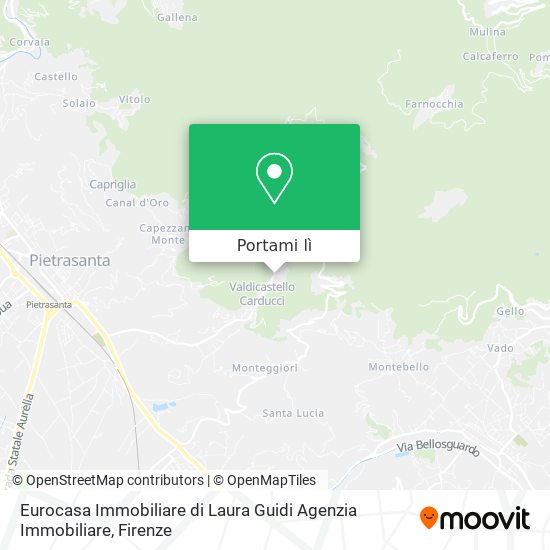 Mappa Eurocasa Immobiliare di Laura Guidi Agenzia Immobiliare