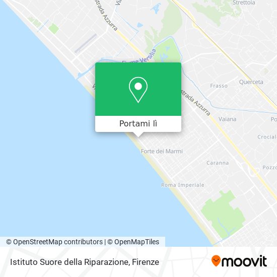 Mappa Istituto Suore della Riparazione
