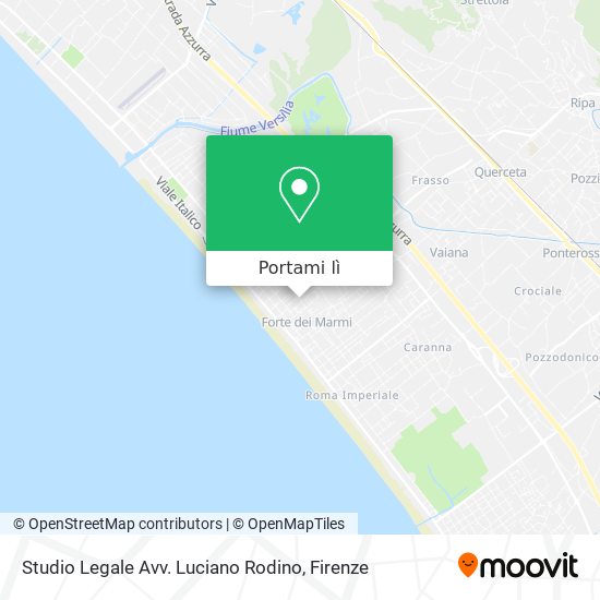 Mappa Studio Legale Avv. Luciano Rodino
