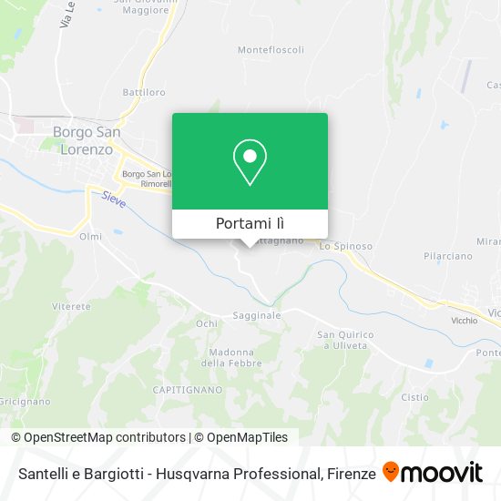 Mappa Santelli e Bargiotti - Husqvarna Professional