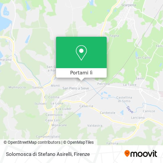 Mappa Solomosca di Stefano Asirelli