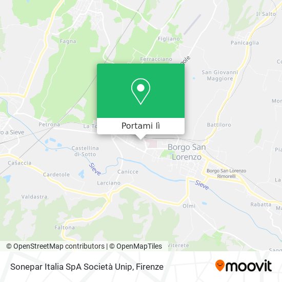 Mappa Sonepar Italia SpA Società Unip