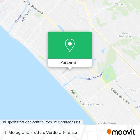 Mappa Il Melograno Frutta e Verdura