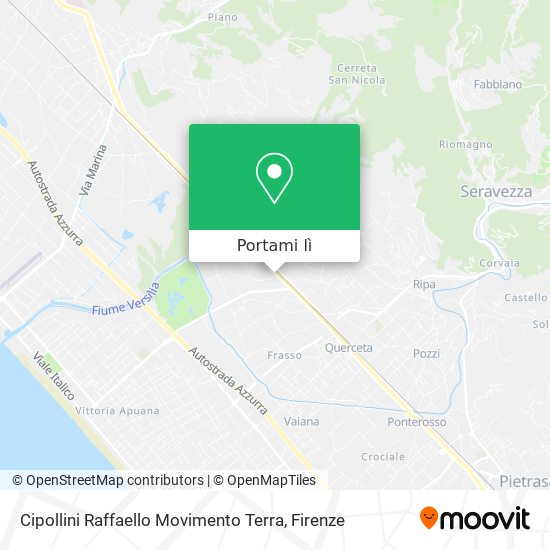 Mappa Cipollini Raffaello Movimento Terra