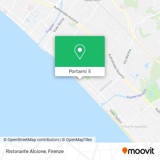 Mappa Ristorante Alcione