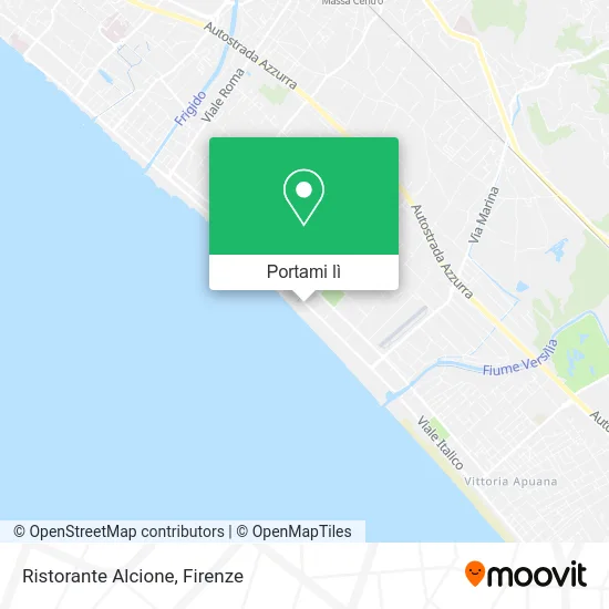 Mappa Ristorante Alcione