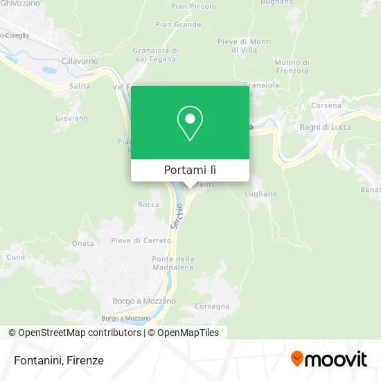 Mappa Fontanini