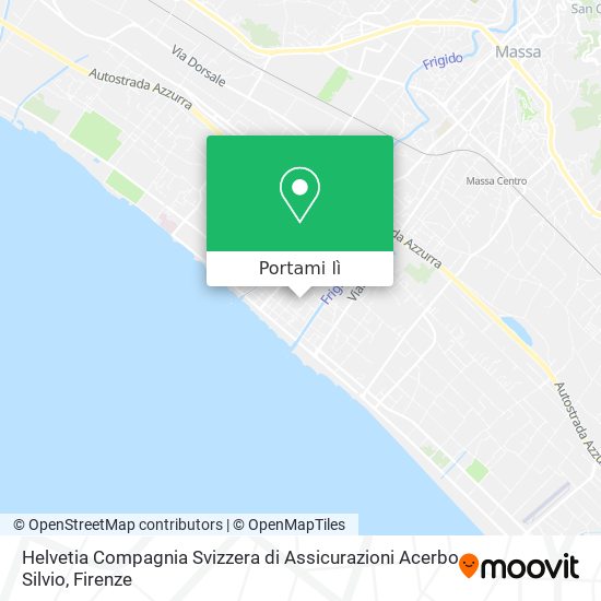 Mappa Helvetia Compagnia Svizzera di Assicurazioni Acerbo Silvio