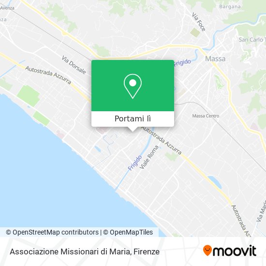 Mappa Associazione Missionari di Maria