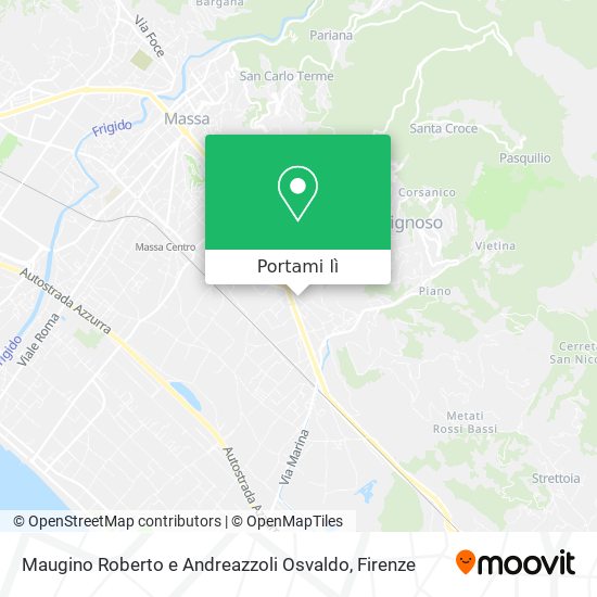Mappa Maugino Roberto e Andreazzoli Osvaldo