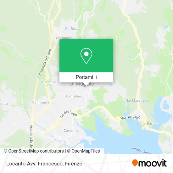 Mappa Locanto Avv. Francesco