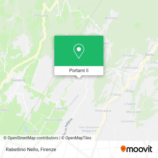 Mappa Rabellino Nello