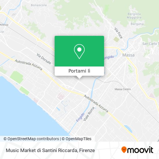 Mappa Music Market di Santini Riccarda