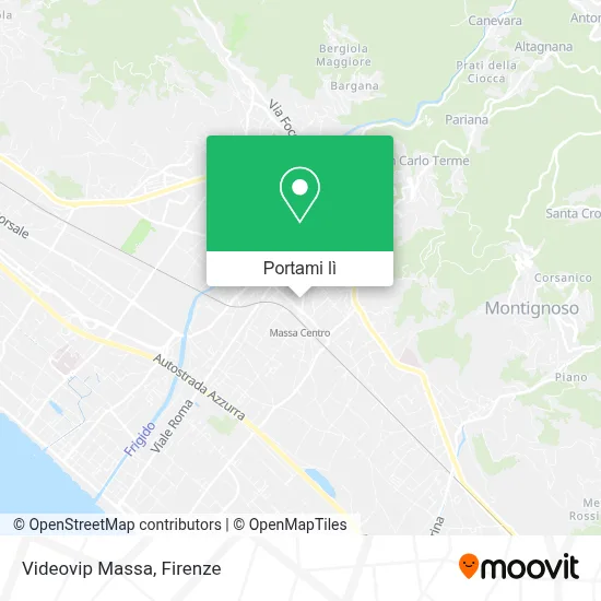 Mappa Videovip Massa