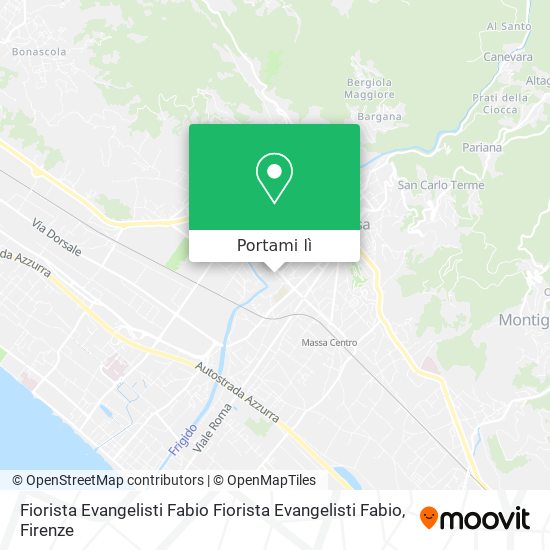 Mappa Fiorista Evangelisti Fabio Fiorista Evangelisti Fabio
