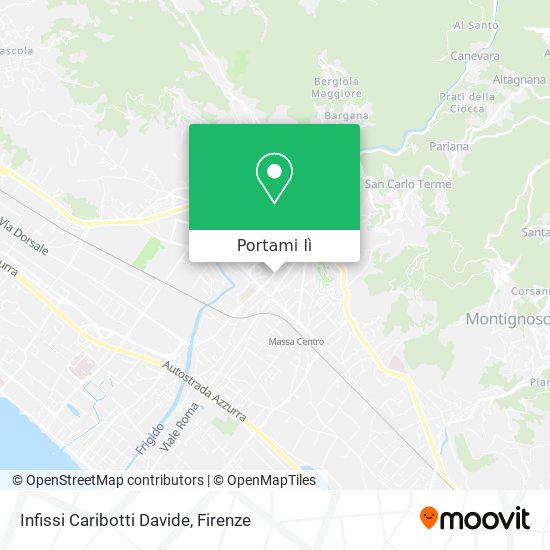 Mappa Infissi Caribotti Davide