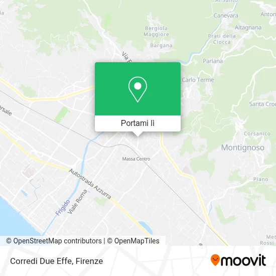 Mappa Corredi Due Effe