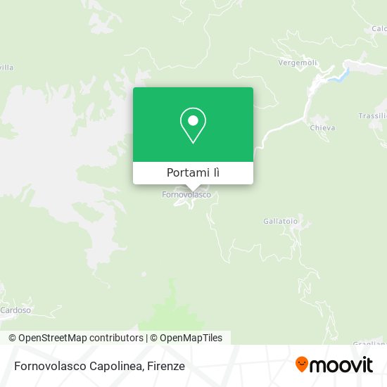 Mappa Fornovolasco Capolinea