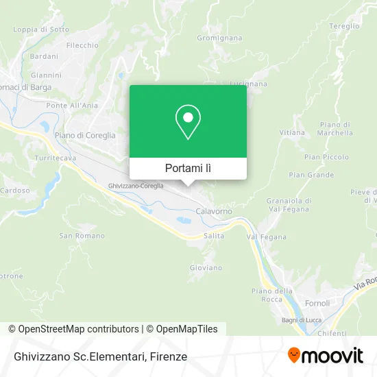 Mappa Ghivizzano Sc.Elementari