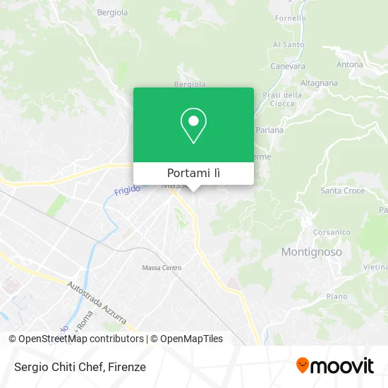 Mappa Sergio Chiti Chef