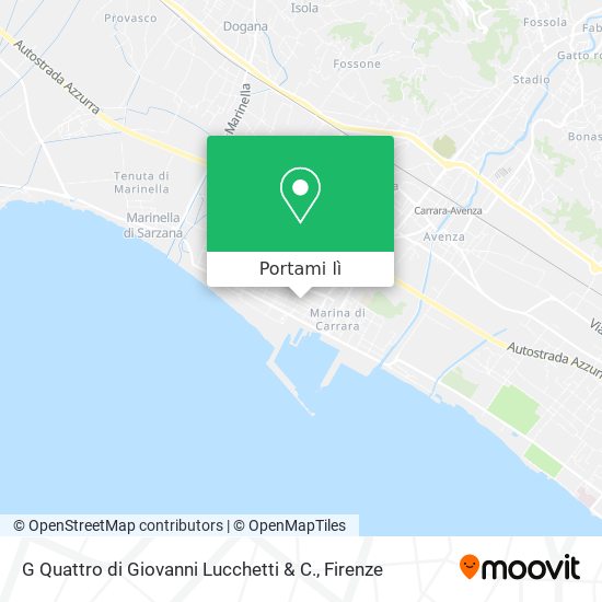 Mappa G Quattro di Giovanni Lucchetti & C.