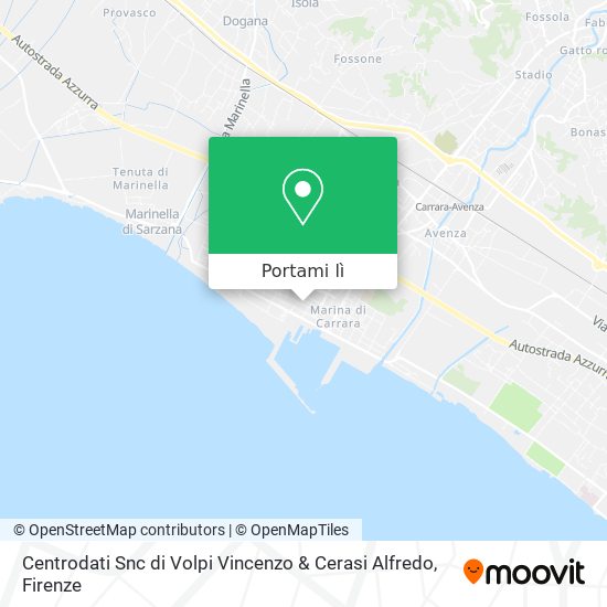 Mappa Centrodati Snc di Volpi Vincenzo & Cerasi Alfredo
