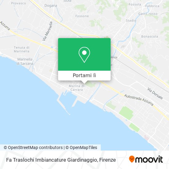 Mappa Fa Traslochi Imbiancature Giardinaggio