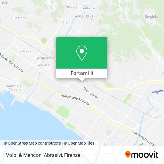 Mappa Volpi & Menconi Abrasivi