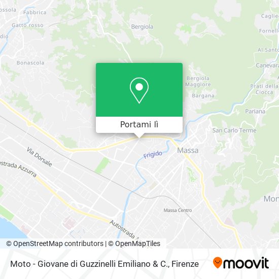 Mappa Moto - Giovane di Guzzinelli Emiliano & C.