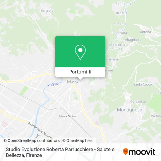 Mappa Studio Evoluzione Roberta Parrucchiere - Salute e Bellezza