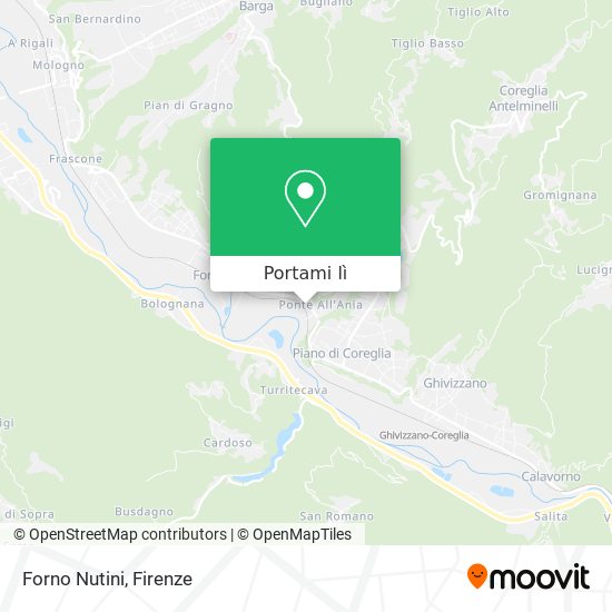 Mappa Forno Nutini