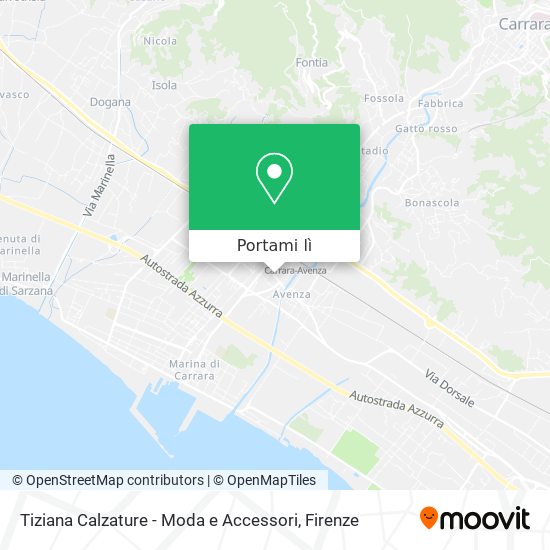 Mappa Tiziana Calzature - Moda e Accessori