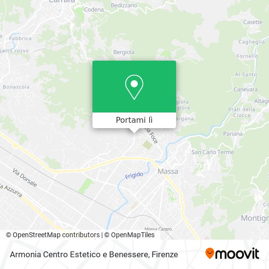 Mappa Armonia Centro Estetico e Benessere