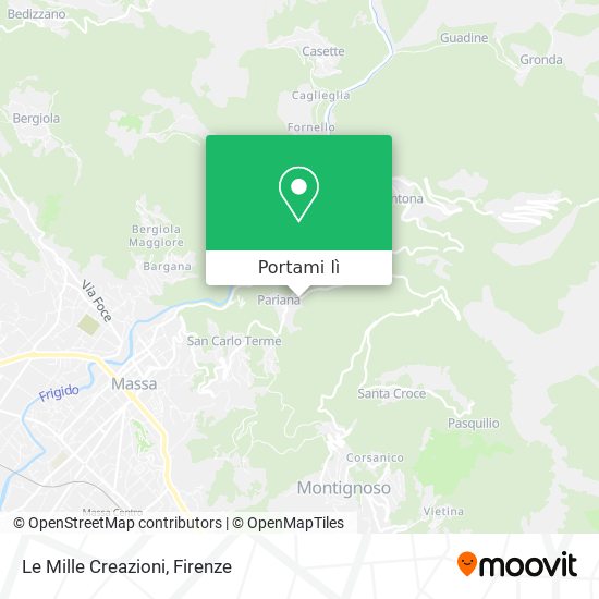 Mappa Le Mille Creazioni
