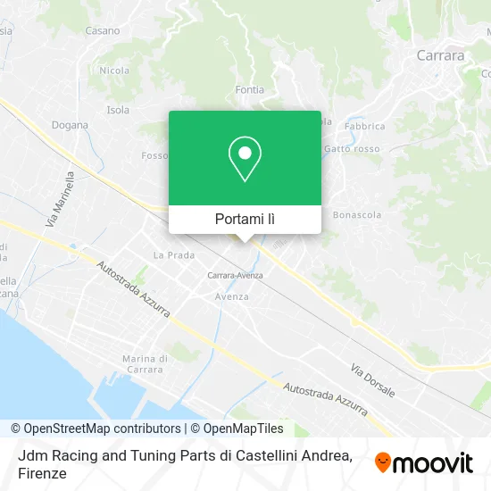 Mappa Jdm Racing and Tuning Parts di Castellini Andrea