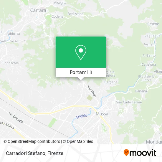 Mappa Carradori Stefano