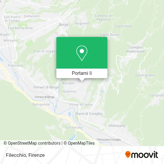 Mappa Filecchio