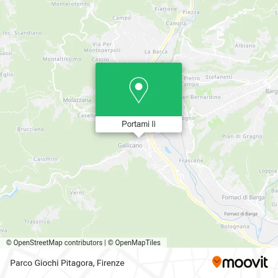 Mappa Parco Giochi Pitagora