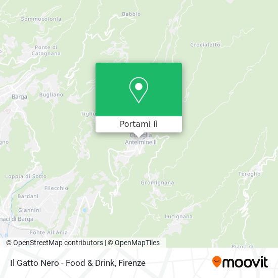 Mappa Il Gatto Nero - Food & Drink