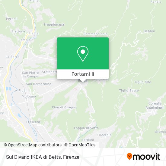 Mappa Sul Divano IKEA di Betts