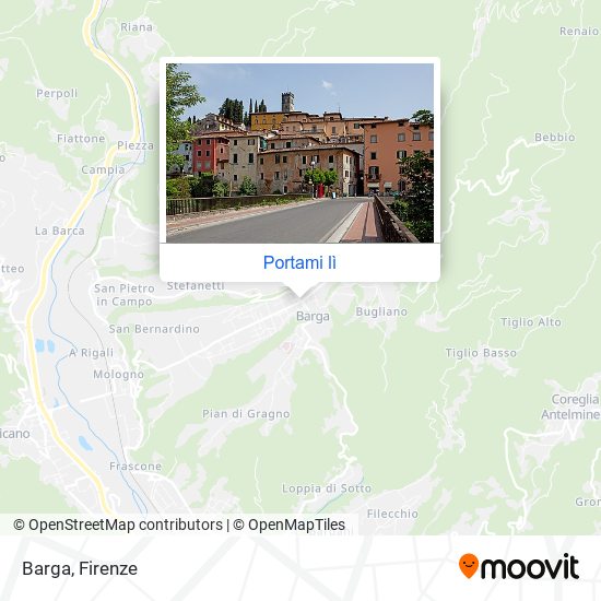 Mappa Barga