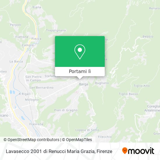 Mappa Lavasecco 2001 di Renucci Maria Grazia