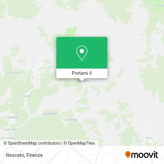 Mappa Resceto