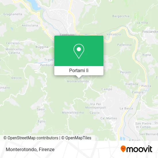 Mappa Monterotondo