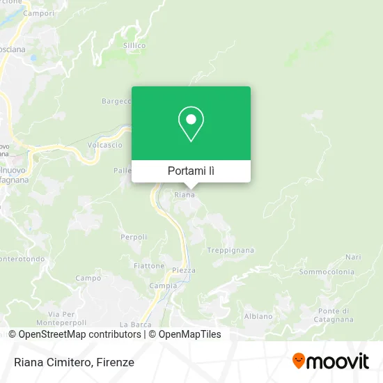 Mappa Riana Cimitero