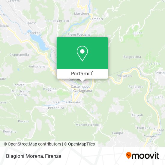 Mappa Biagioni Morena