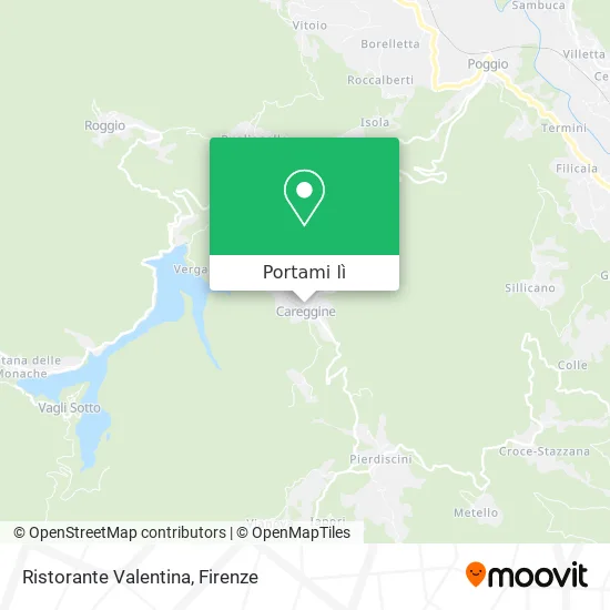 Mappa Ristorante Valentina